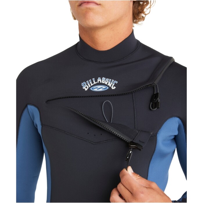 2024 Billabong Mens Absolute Natural 5/4mm Chest Zip Wetsuit ABYW100259 - Groundswell